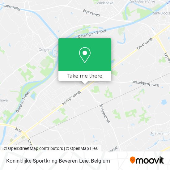 Koninklijke Sportkring Beveren-Leie map