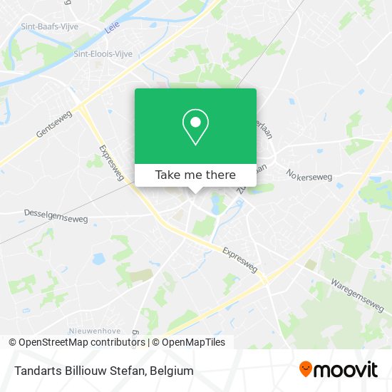 Tandarts Billiouw Stefan map