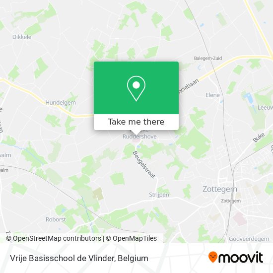 Vrije Basisschool de Vlinder map