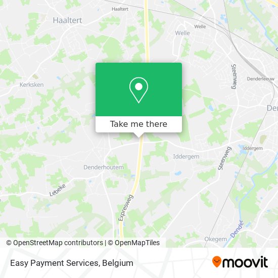 Easy Payment Services map