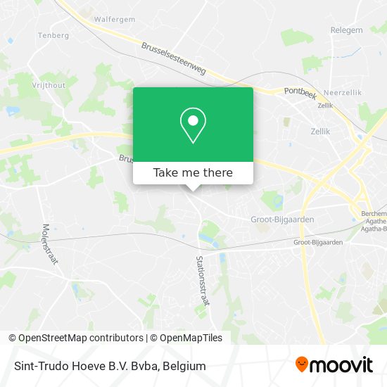 Sint-Trudo Hoeve B.V. Bvba map