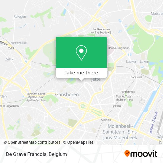 De Grave Francois map