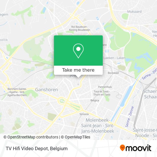 TV Hifi Video Depot map