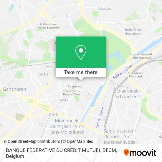 BANQUE FEDERATIVE DU CREDIT MUTUEL BFCM map