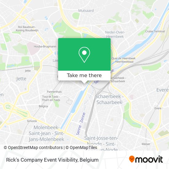 Rick's Company Event Visibility map