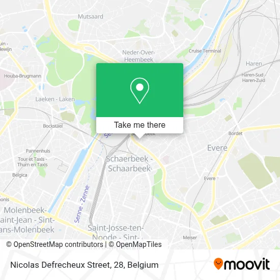 Nicolas Defrecheux Street, 28 map