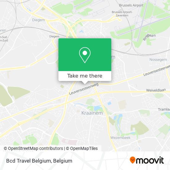 Bcd Travel Belgium plan