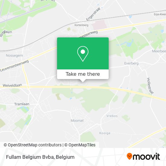 Fullam Belgium Bvba map