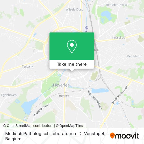 Medisch Pathologisch Laboratorium Dr Vanstapel map