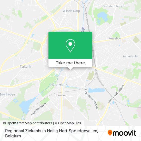 Regionaal Ziekenhuis Heilig Hart-Spoedgevallen map