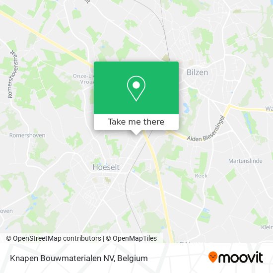 Knapen Bouwmaterialen NV plan