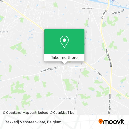 Bakkerij Vansteenkiste map