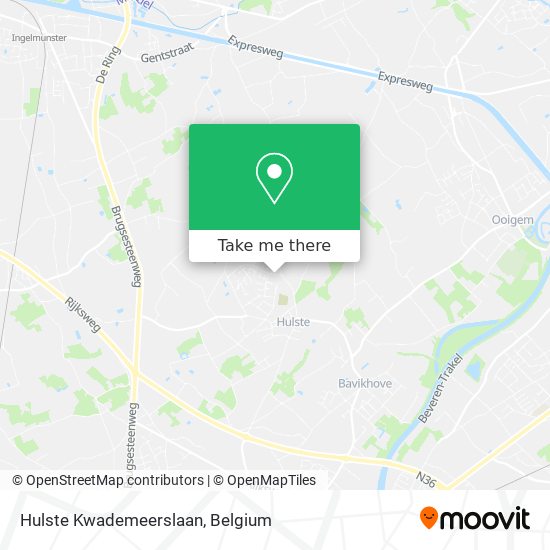 Hulste Kwademeerslaan plan
