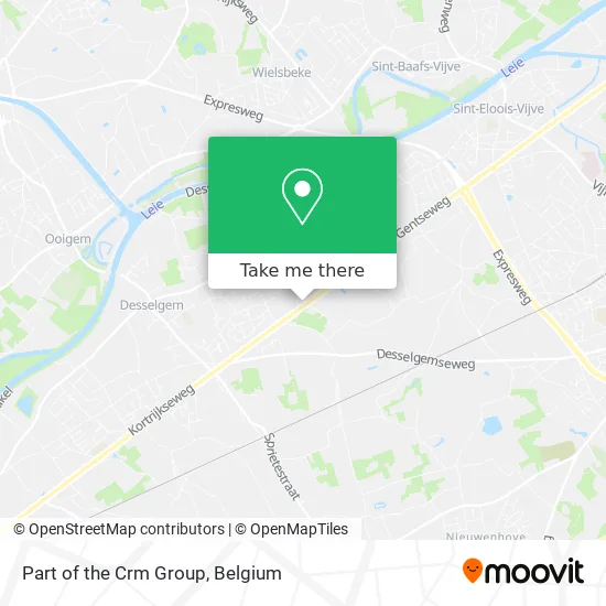 Part of the Crm Group map
