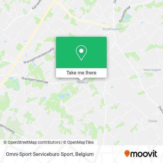 Omni-Sport Serviceburo Sport map