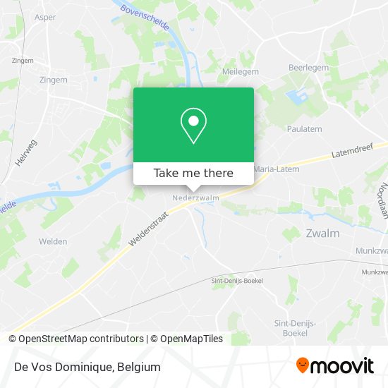 De Vos Dominique map