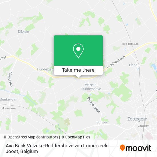 Axa Bank Velzeke-Ruddershove van Immerzeele Joost map