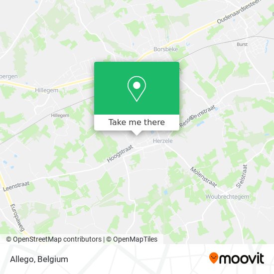 Allego map