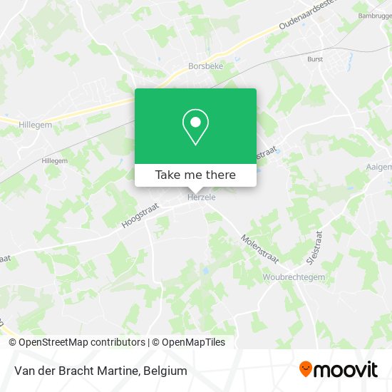 Van der Bracht Martine map