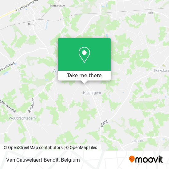 Van Cauwelaert Benoît map