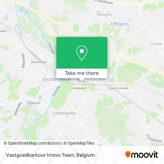Vastgoedkantoor Immo-Team map