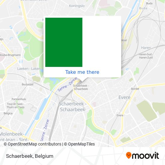 Schaerbeek map