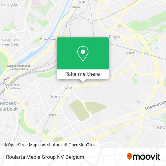 Roularta Media Group NV map