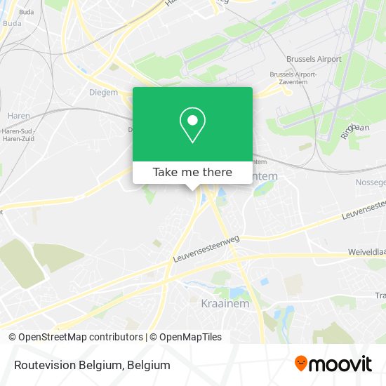 Routevision Belgium plan