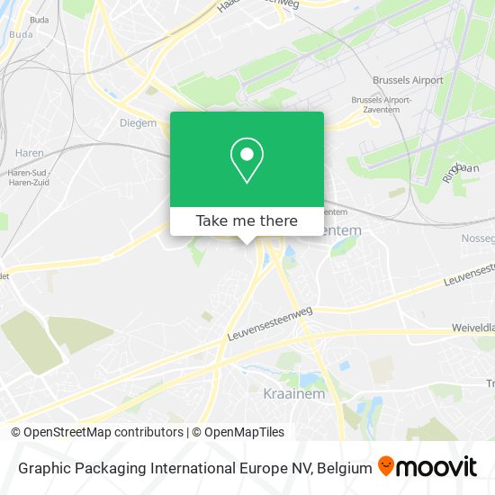 Graphic Packaging International Europe NV map