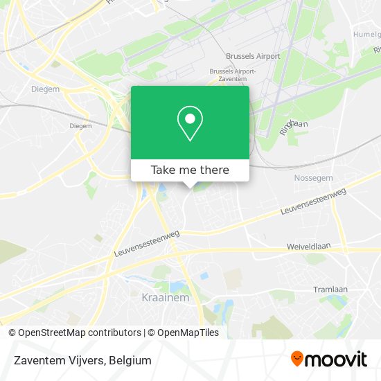 Zaventem Vijvers plan