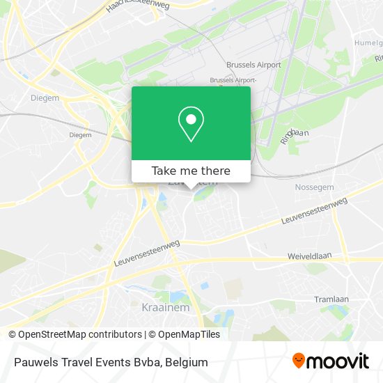 Pauwels Travel Events Bvba plan