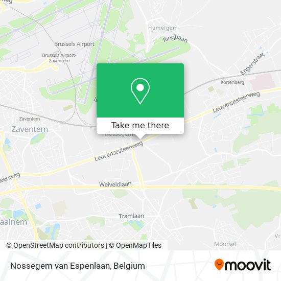 Nossegem van Espenlaan plan