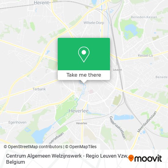 Centrum Algemeen Welzijnswerk - Regio Leuven Vzw plan