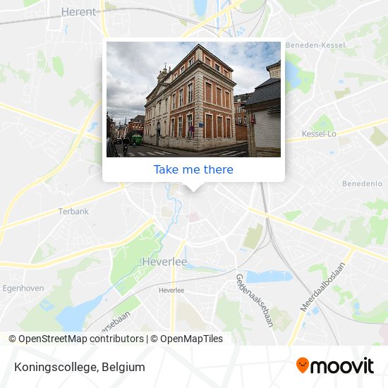 Koningscollege map