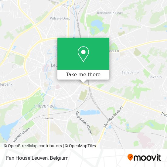 Fan House Leuven plan