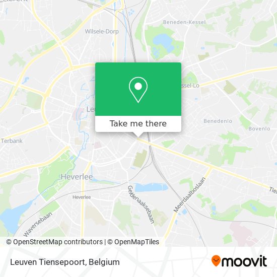 Leuven Tiensepoort plan