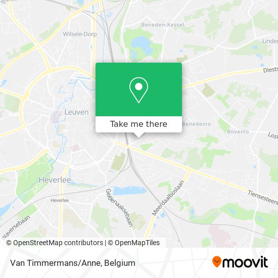 Van Timmermans/Anne map
