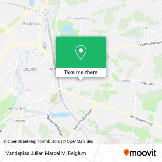 Vandeplas Julien Marcel M map