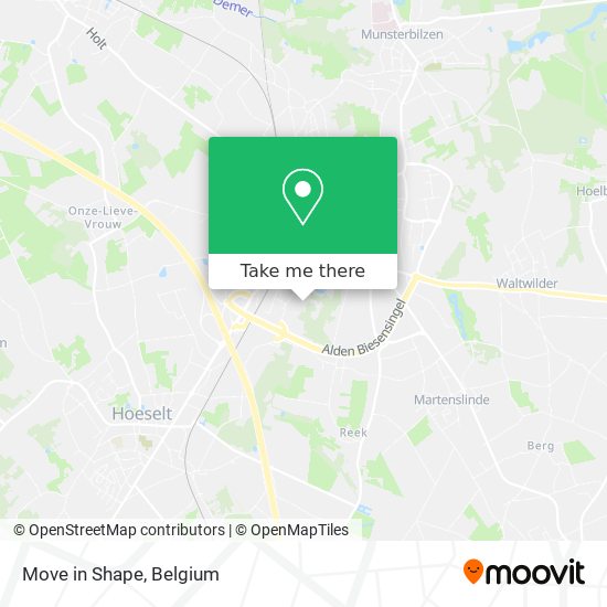 Move in Shape map