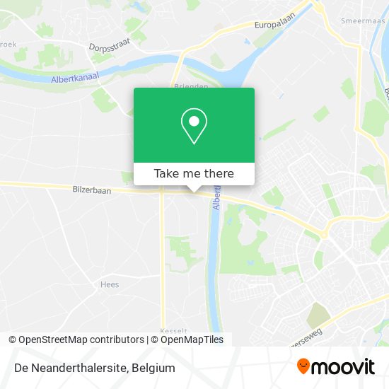 De Neanderthalersite plan