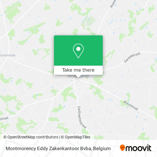 Montmorency Eddy Zakenkantoor Bvba plan