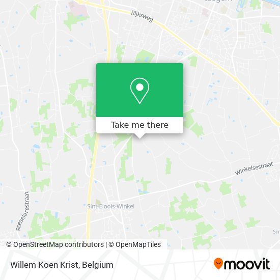 Willem Koen Krist map