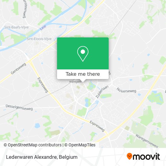 Lederwaren Alexandre map