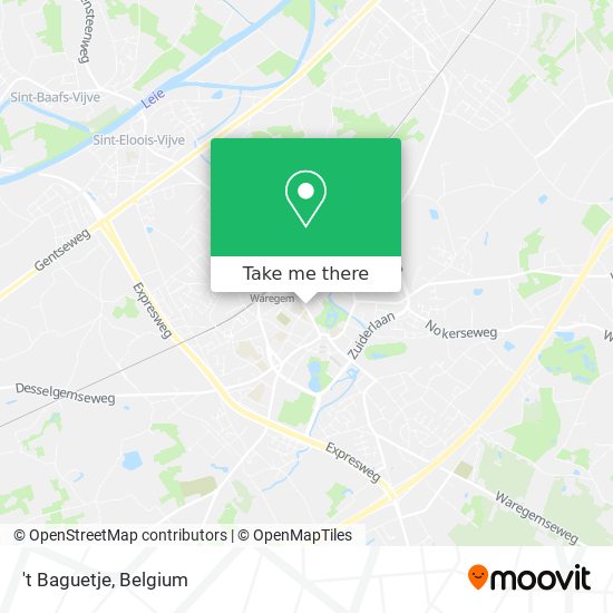 't Baguetje map