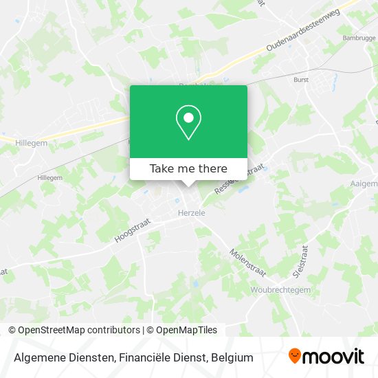 Algemene Diensten, Financiële Dienst map