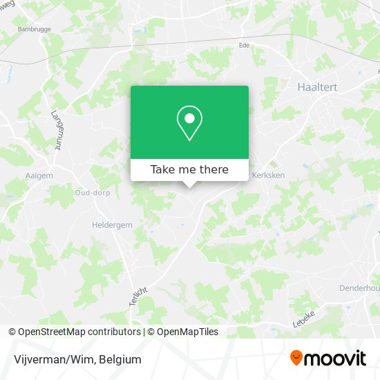 Vijverman/Wim map