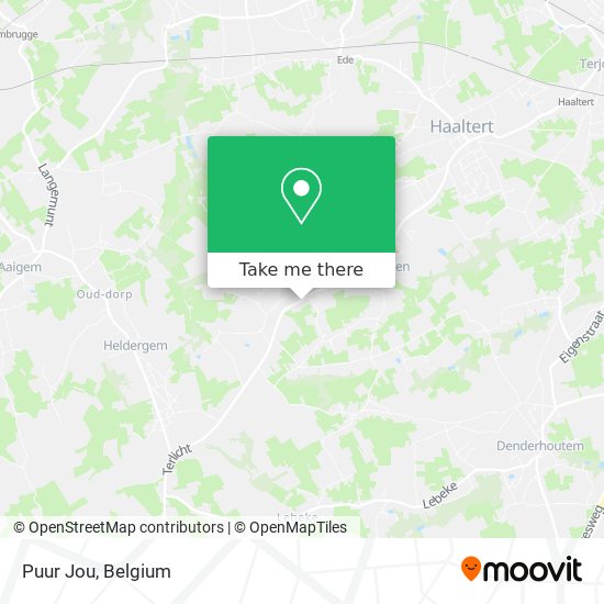 Puur Jou map