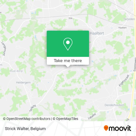 Strick Walter map