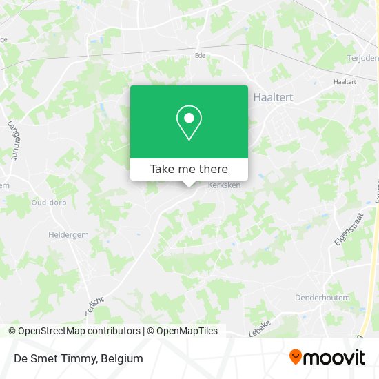 De Smet Timmy map