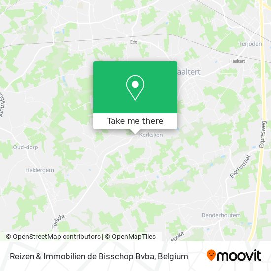 Reizen & Immobilien de Bisschop Bvba plan